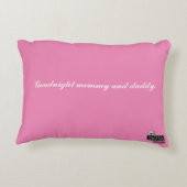 Baby's Prayer Pillow Accent Kussen (Achterkant)