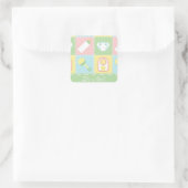 Baby's Quilt Announcement Sticker (Tas)
