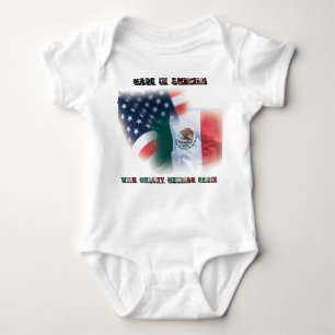 Baby's Shirt - gemaakt in Amerikaans en Mexicaans