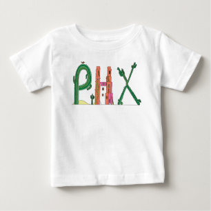 Baby's T-shirt FOENIX, AZ (PHX)