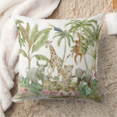 Baby's van het Oerwoud Kussen (Deken)