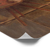 Baby's verjaardag poster (Hoek)