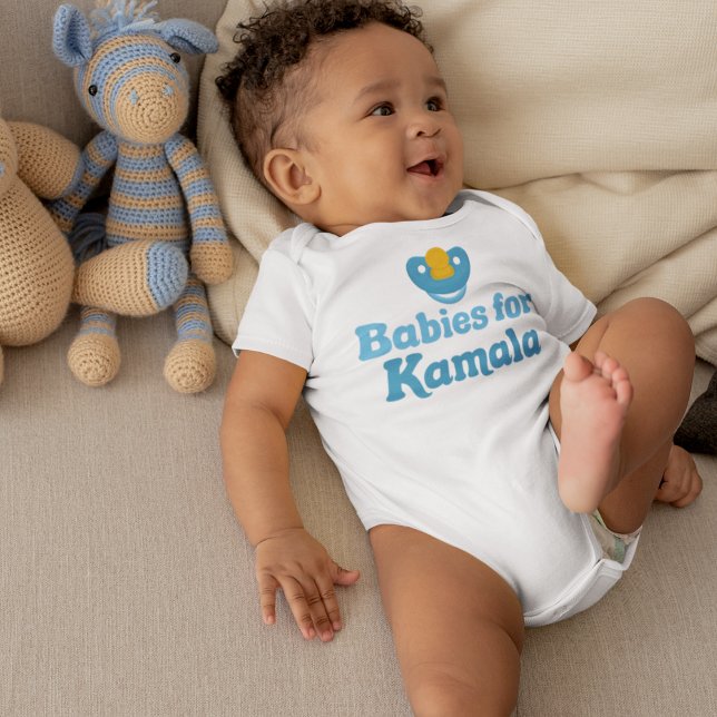 Baby's voor Kamala Schattige Democraat