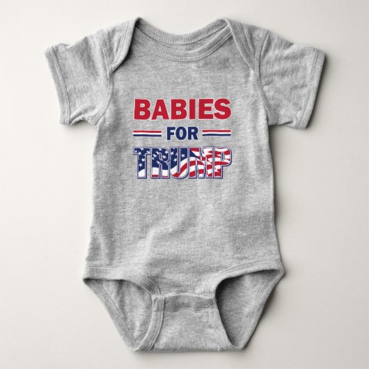 Baby's voor Trump - Romper (Voorkant)