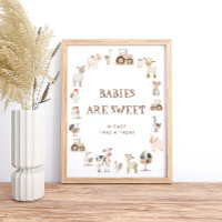 Baby's zijn zoet, neem een traktatie boerderijdier