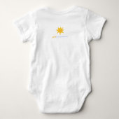 Baby's Zonneschijn Rompertje Romper (Achterkant)