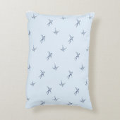 Baby's: Zwaluwen/Blauw (AP.SW.B.) - Accent Kussen (Achterkant (Verticaal))