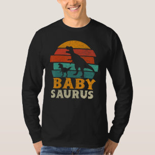Babysaurus Trex Dinosaur Toddler Baby Saurus Famil T-shirt