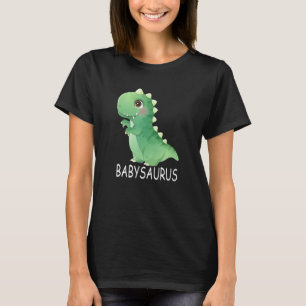 Babysaurus Trex Dinosaur Toddler Baby Saurus Famil T-shirt