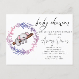 babyshower-uitnodiging briefkaart