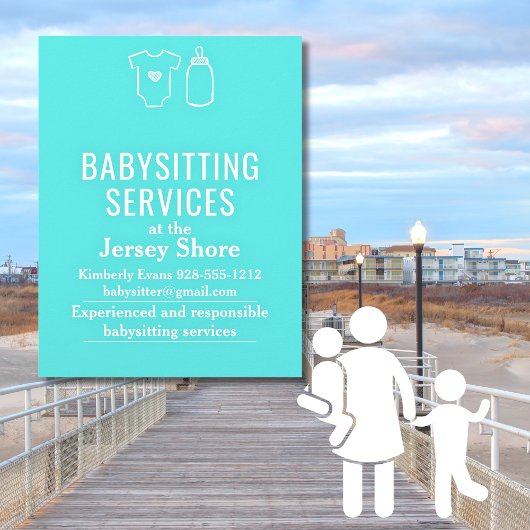 Babysit Services aan de Jersey Shore Flyer