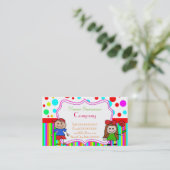 babysitter, babysitter, kleuterschool .... visitekaartje (Staand voorkant)