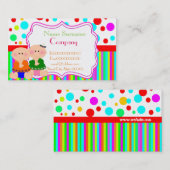 babysitter, babysitter, kleuterschool .... visitekaartje (Voorkant / Achterkant)