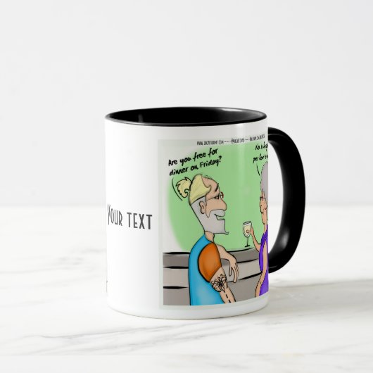 Babysitter Combo Mug (Devant droit)