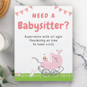 Babysitter Flyer