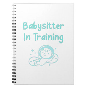 Babysitter in opleiding notitieboek