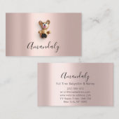 Babysitter Nanny Professional, kinderdagverblijf Visitekaartje (Voorkant / Achterkant)