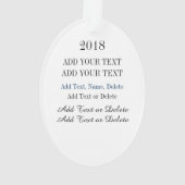 Babysitter Ornament/Gift Label Ornament (achterkant)