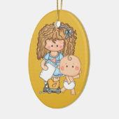 BabySitter - SRF Keramisch Ornament (Links)
