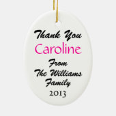 BabySitter - SRF Keramisch Ornament (Achterkant)