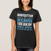Babysitter T-shirt (Voorkant)