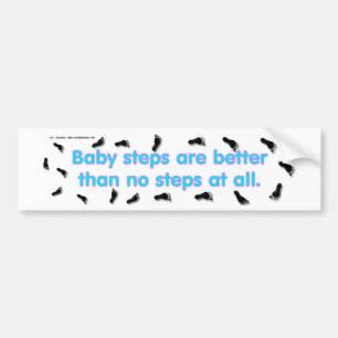 BabyStappen Bumpersticker