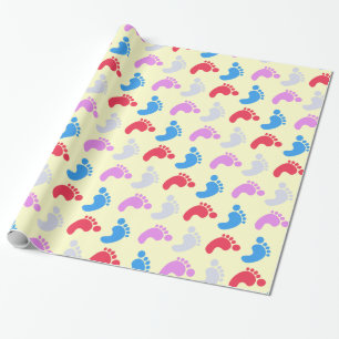 Babystappen Cadeaupapier