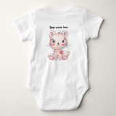  babyt-shirts romper (Achterkant)