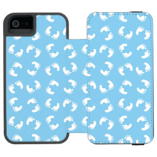 Babyvoetafdrukken, Babyvoet, Voetstappen, Blauw, J