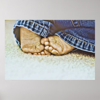 Babyvoeten Poster