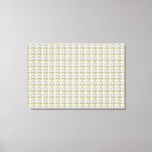 Babyvoetjes Canvas Afdruk (Voorkant)