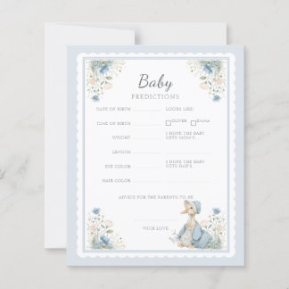 Babyvoorspellingen Wildflower Goose Girl Shower Ga