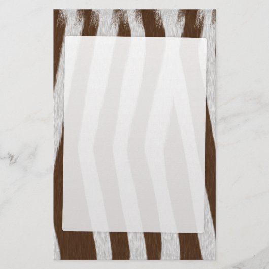 Babyzebra Briefpapier (Voorkant)
