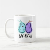 Bac-atcha Funny Bacteria Pun Koffiemok (Links)