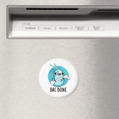 Bac Bone Funny Bacteria Pun Magneet (Insitu (Vaatwasser))