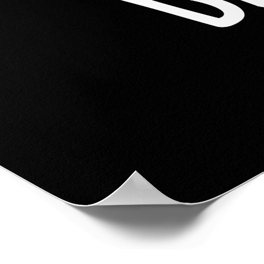 Bac Bone Funny Bacteria Pun Poster (Hoek)