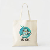 Bac Bone Funny Bacteria Pun Tote Bag (Voorkant)