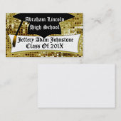 Bac de diplôme et carte personnalisée du diplômé (Devant / Derrière)