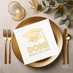 Bac d'obtention du diplôme et Tassel Année de clas