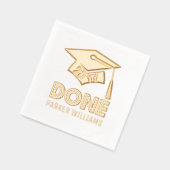 Bac d'obtention du diplôme et Tassel Année de clas (Gauche)