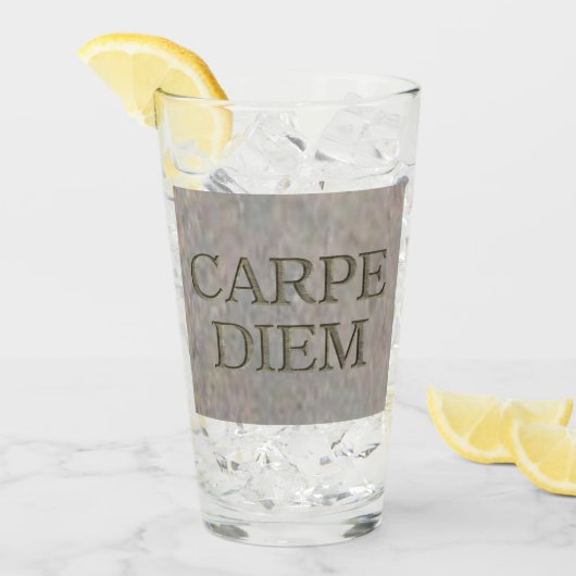 Bac en verre Carpe Diem Stone (Devant glace)