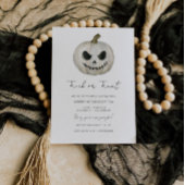 Bac ou traitement Invitation Halloween