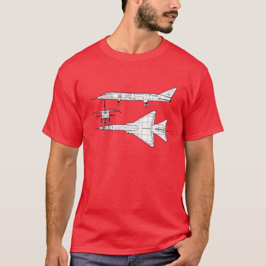 BAC TSR2-shirt T-shirt (Voorkant)