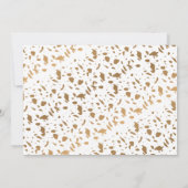 Baccalauréat en or noir Faire-part de la photo (Dos)