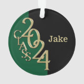 Baccalauréat Or et vert 2024 Photo (dos)