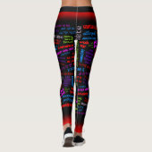 Bacchanal in De Carnival Leggings (Achterkant)