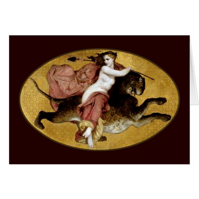 Bacchante op een panter (Voorkant Horizontaal)
