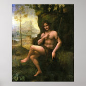Bacchus, c.1695 (olie op canvas) poster (Voorkant)
