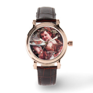 BACCHUS, DRUIVEN EN WITTE WIJN HORLOGE