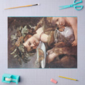 BACCHUS, DRUIVEN EN WITTE WIJN TISSUEPAPIER (Craft)